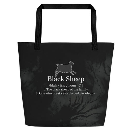 Black Sheep Definition Tote Bag