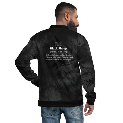 The Rogue Flock™ - Unisex Tie Dye Bomber Jacket