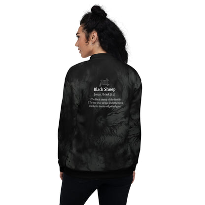 The Rogue Flock™ - Unisex Tie Dye Bomber Jacket