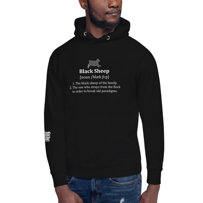 The Black Sheep Definition Unisex Hoodie