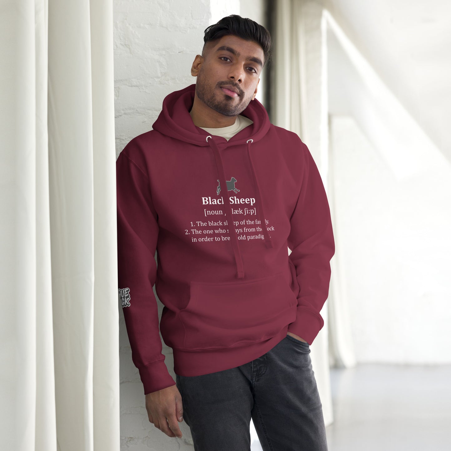 The Black Sheep Definition Unisex Hoodie