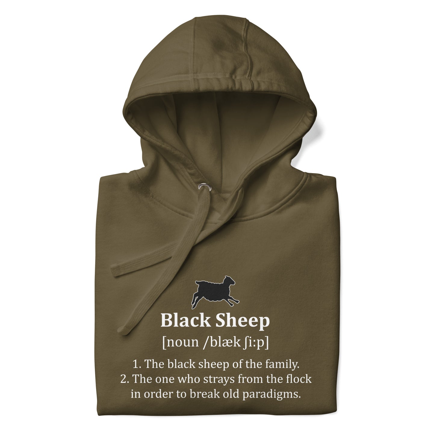 The Black Sheep Definition Unisex Hoodie