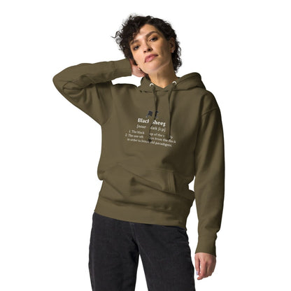 The Black Sheep Definition Unisex Hoodie