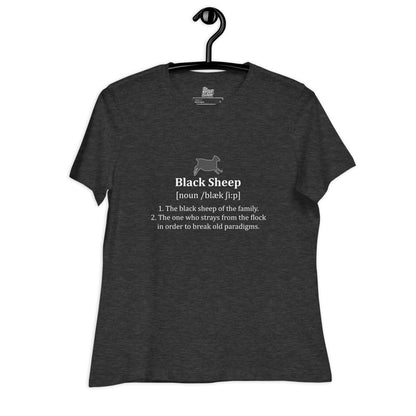 The Black Sheep Definition - Women's Relaxed T-Shirt